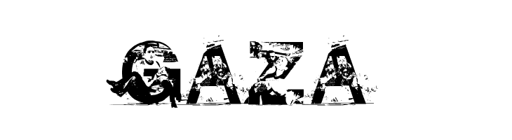GAZA  font caratteri gratis