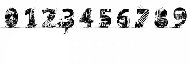 GAZA Font OTHER CHARS