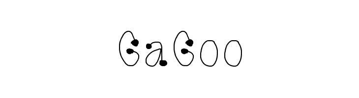 GaGoo  नि: शुल्क फ़ॉन्ट्स डाउनलोड