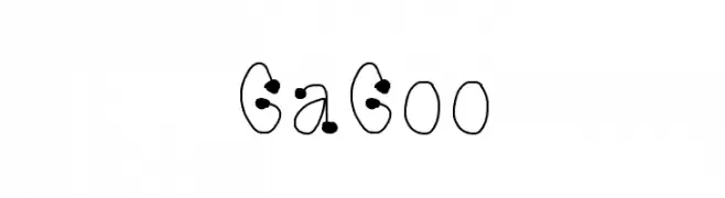 GaGoo  नि: शुल्क फ़ॉन्ट्स डाउनलोड