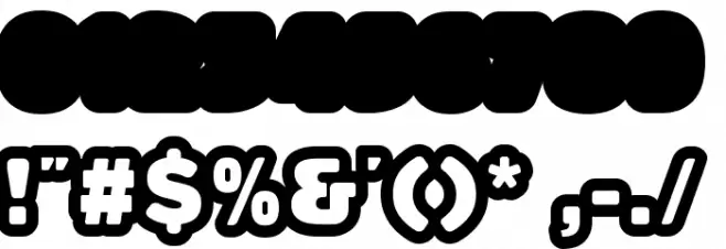 Gaban Font OTHER CHARS