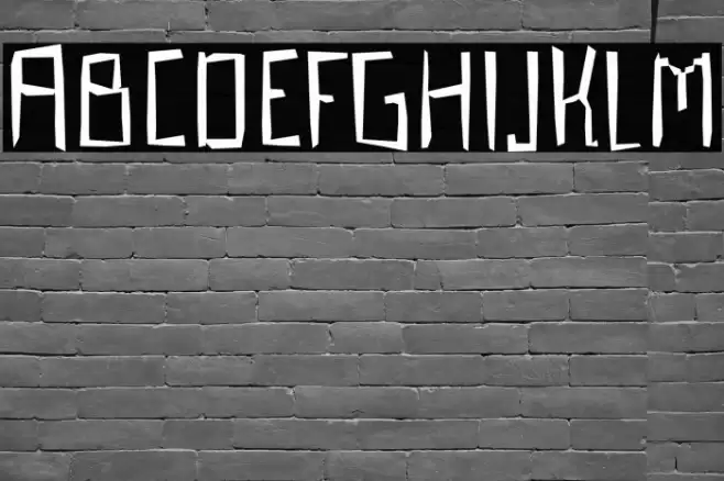 Gabardina Font examples