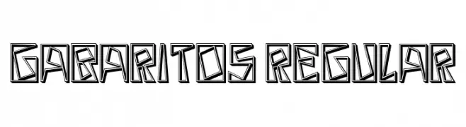 Gabaritos Regular  Frei Schriftart Herunterladen