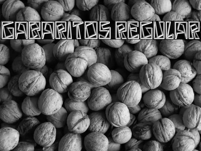 Gabaritos Regular Font examples