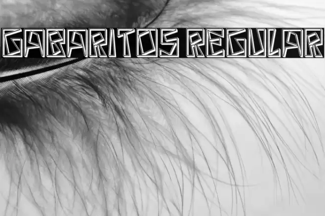 Gabaritos Regular Font examples
