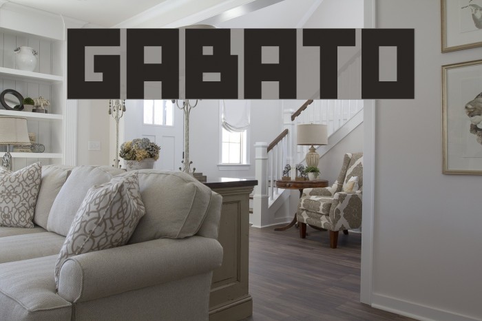 Gabato Font examples