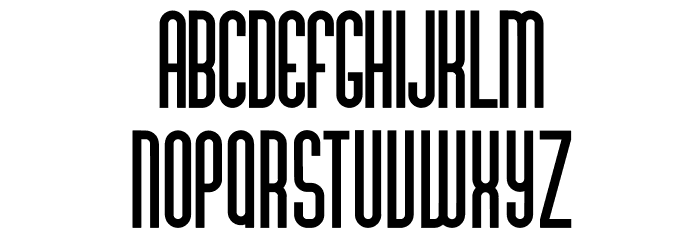 GabbaAllCaps-Regular Font LOWERCASE