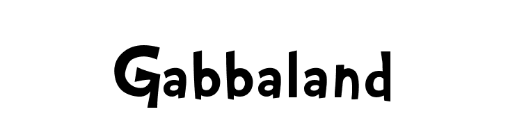 Gabbaland Font