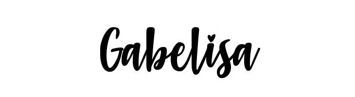 Gabelisa  font caratteri gratis