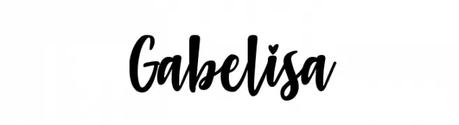 Gabelisa  नि: शुल्क फ़ॉन्ट्स डाउनलोड