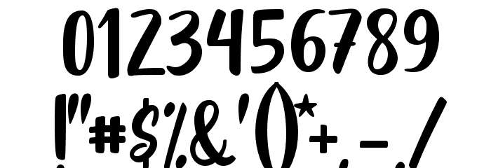 Gabelisa Font OTHER CHARS
