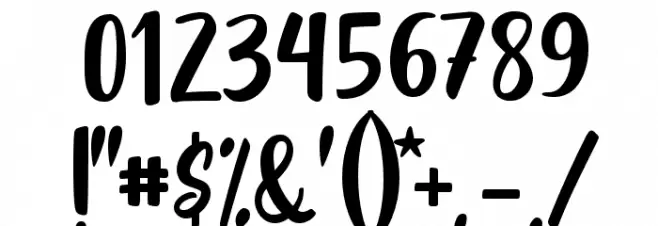 Gabelisa Font OTHER CHARS