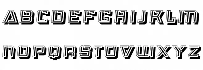 Gabella College Regular Font Litere mari