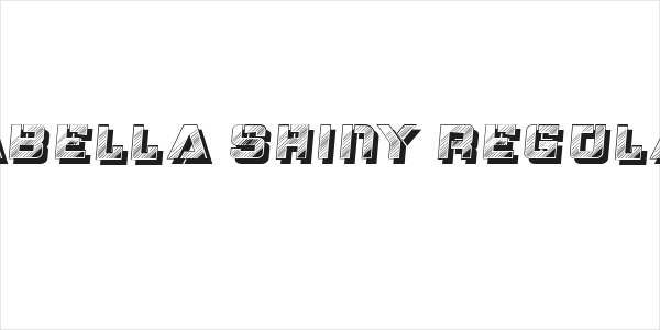 Gabella Shiny Regular Logo