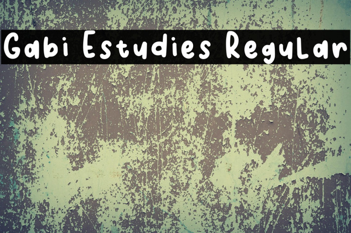 Gabi Estudies Regular Example 1