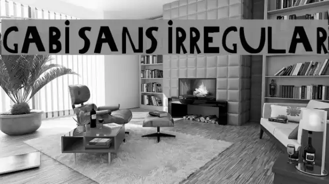 Gabi Sans Irregular Font examples