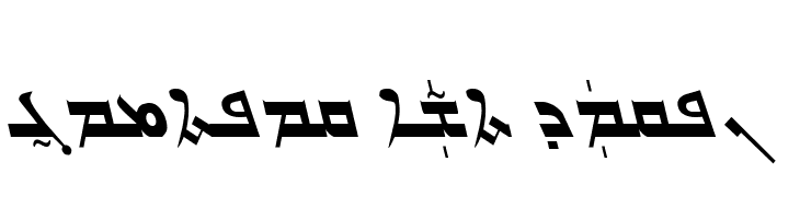 Gabrial Ator Italic Fonte