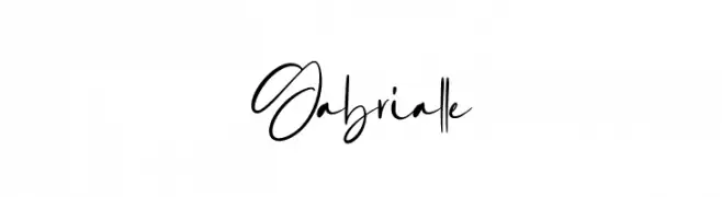 Gabrialle  baixar fontes gratis