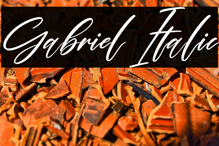 Gabriel Italic Example 1