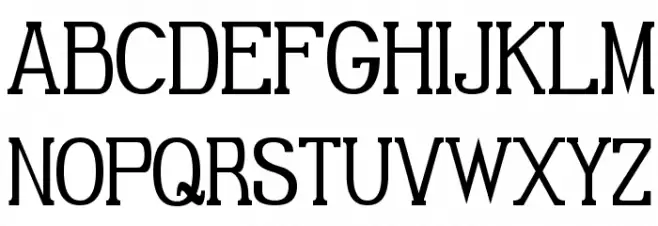 Gabriel Serif Condensed Schriftart Groß