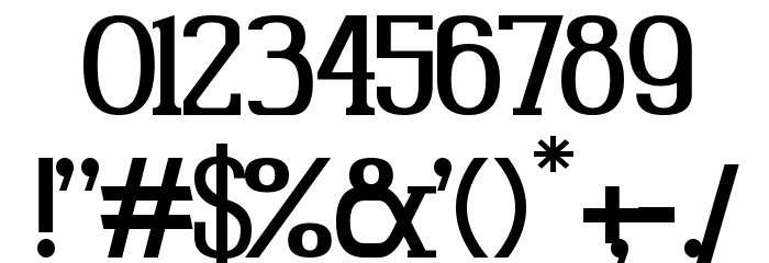 Gabriel Serif Font OTHER CHARS