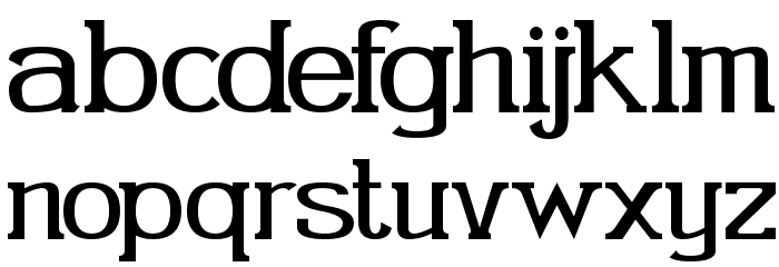 Gabriel Serif Font LOWERCASE