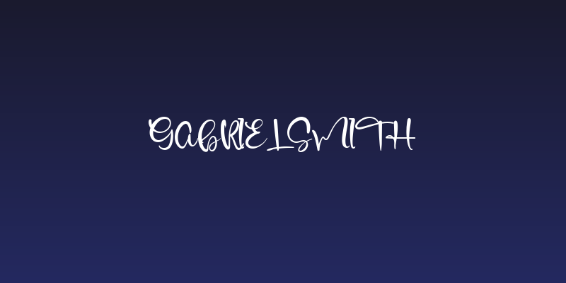 Gabriel Smith Social Header
