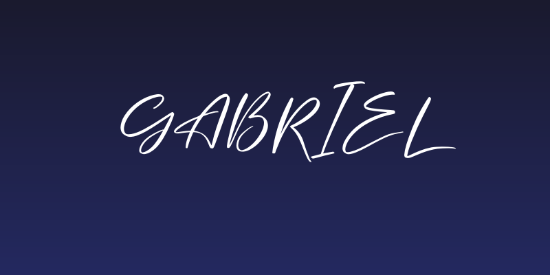 Gabriel Social Header