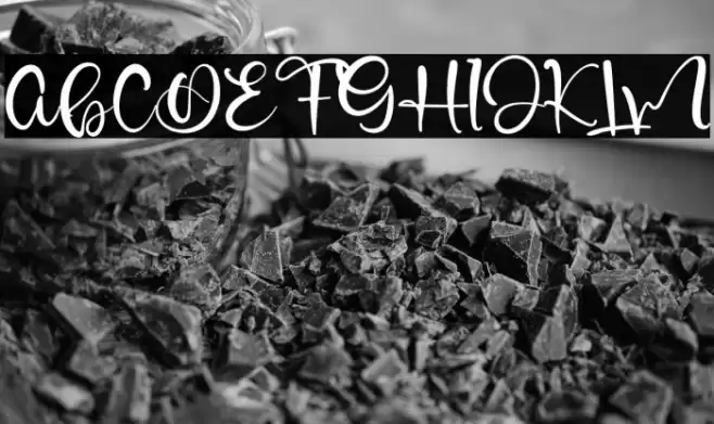 GabrielSmith Font examples