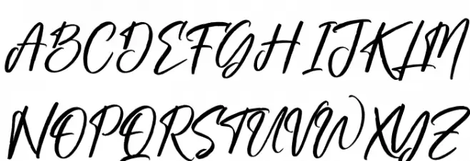 Gabriela Ragile Font Litere mari
