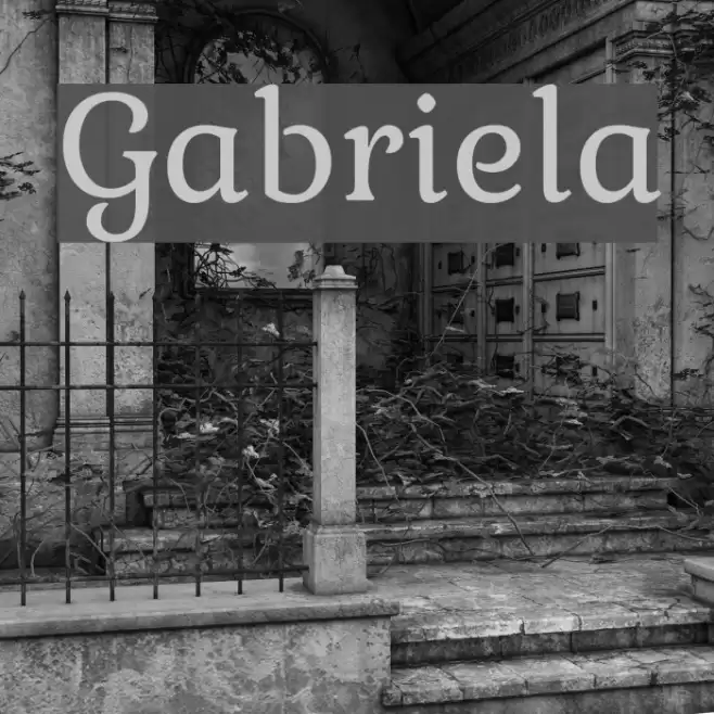 Gabriela Font examples