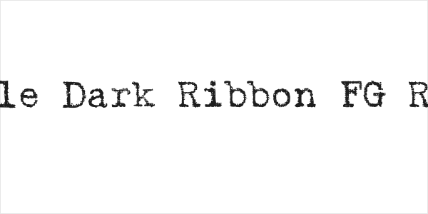 Gabriele Dark Ribbon FG Regular Logo