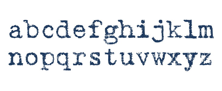 Gabriele Dark Ribbon FG Regular Lowercase