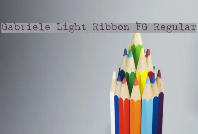 Gabriele Light Ribbon FG Regular Example 2