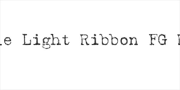 Gabriele Light Ribbon FG Regular Logo