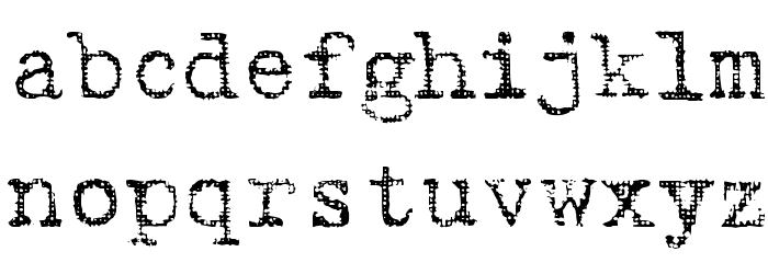 Gabriele Light Ribbon FG Regular Font LOWERCASE