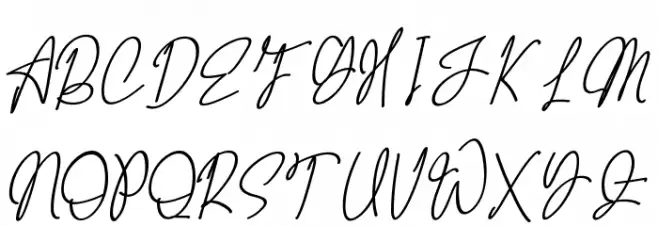 Gabriell Schriftart Groß