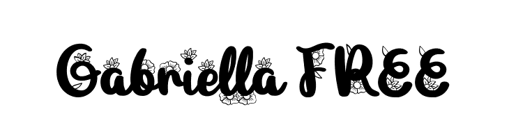 Gabriella FREE  Free Fonts Download