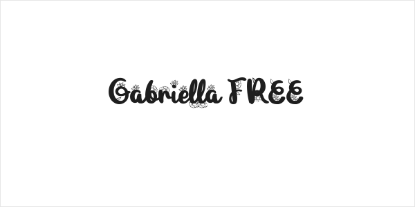 Gabriella FREE Logo