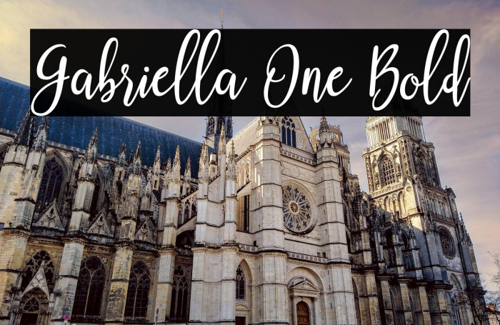 Gabriella One Bold Example 2