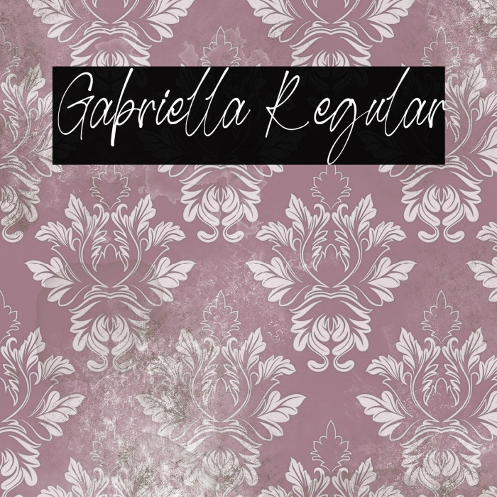 Gabriella Regular Example 2