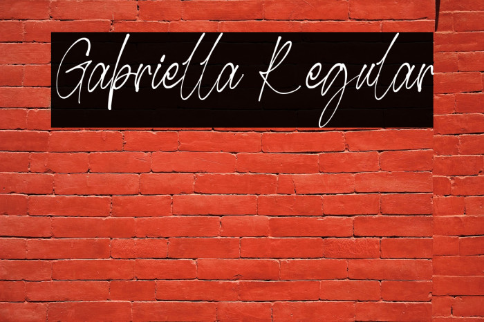 Gabriella Regular Example 3