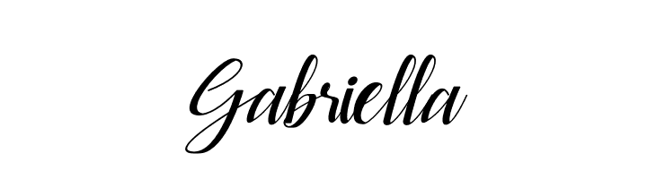 Gabriell Font LOWERCASE