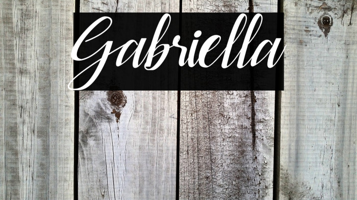 Gabriella Example 1