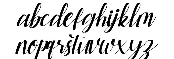 Gabriella Font LOWERCASE