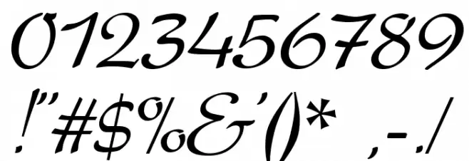 Gabrielle Font OTHER CHARS