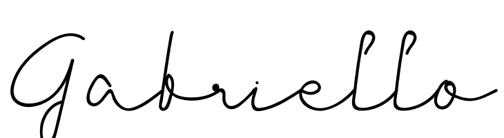 Gabriello  Free Fonts Download
