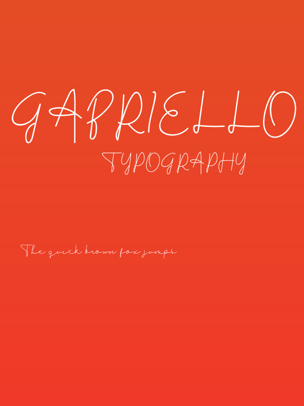 Gabriello Poster