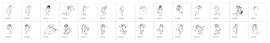 Gabriel's Angels Character Map