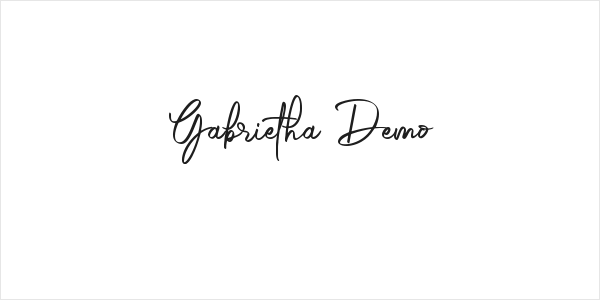 Gabrietha Demo Logo